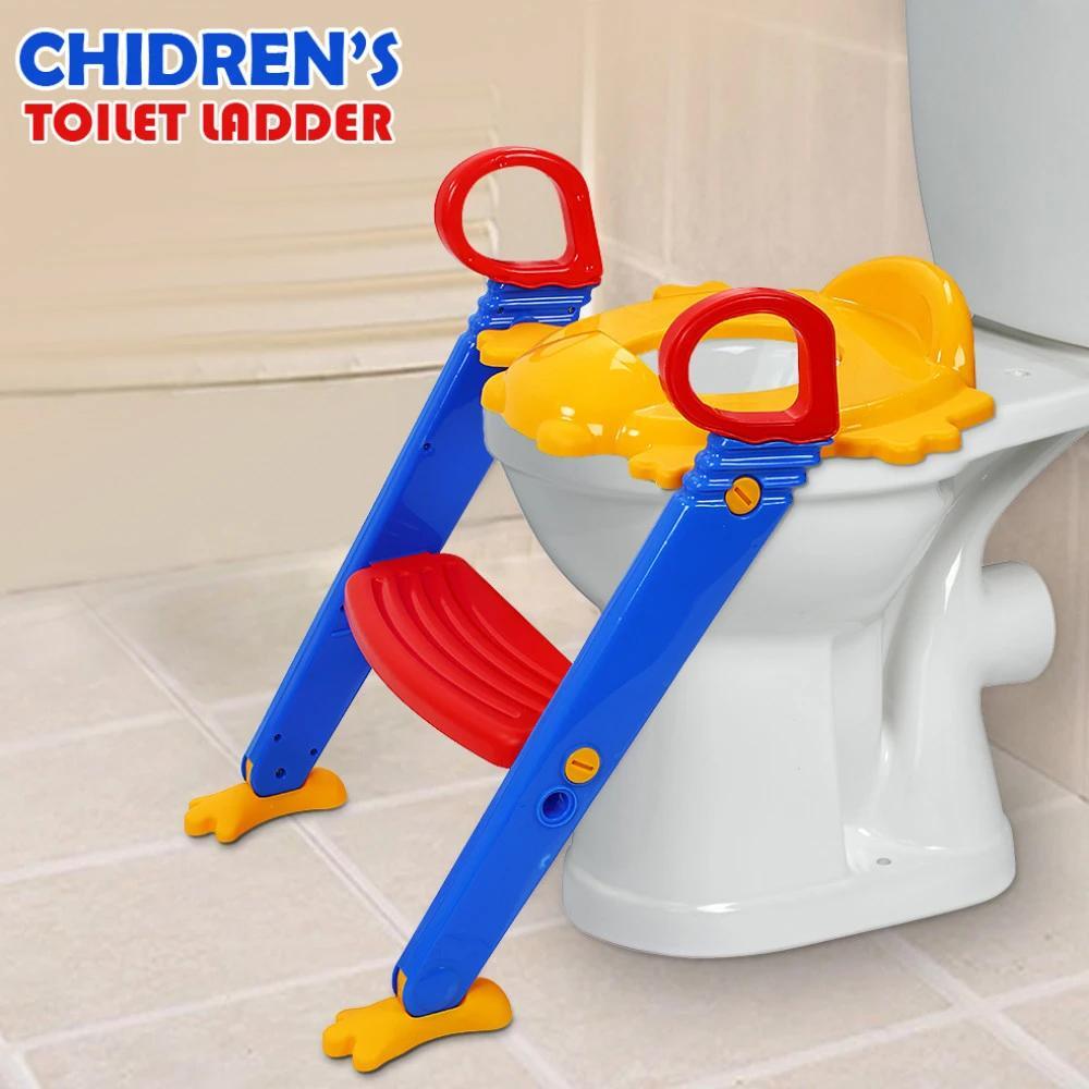 Multi / Assorted 3 In 1 Kids/toddler Potty Toilet Seat With Step Stool Ladder (0344)