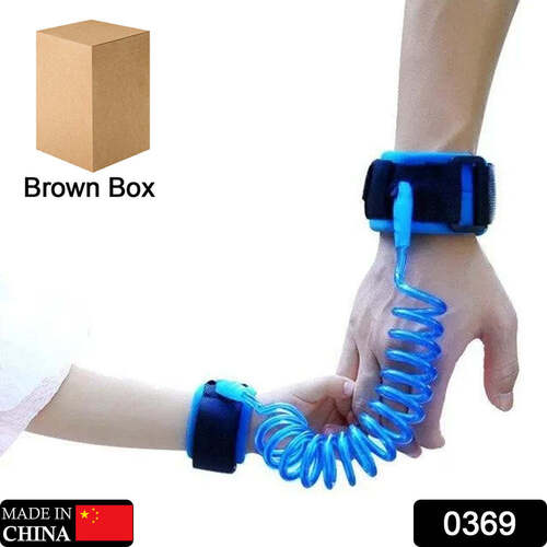 Baby Child Anti Lost Safety Wrist Link Harness Strap Rope Leash Walking Hand Belt For Toddlers Kids (0369) - Soft Breathable Mesh, 16x16x4 Cm, Multi-color | Ultra Soft Sponge Padding, 360-degree Rotatable Clip