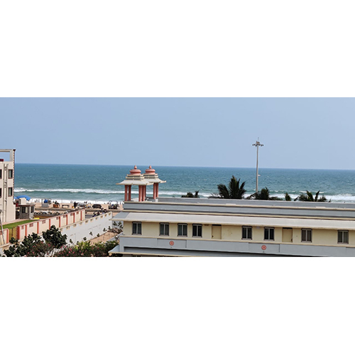 Common Spaces Common Balcony And Building And Sea View Of Hotel Gouri Palace