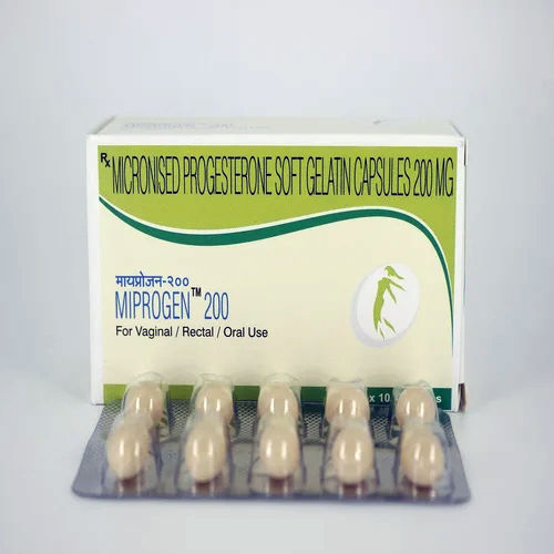 200 Mg Miprogen Soft Gelatin Capsules