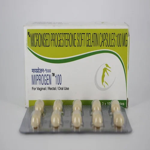 100 Mg Miprogen Soft Gelatin Capsules