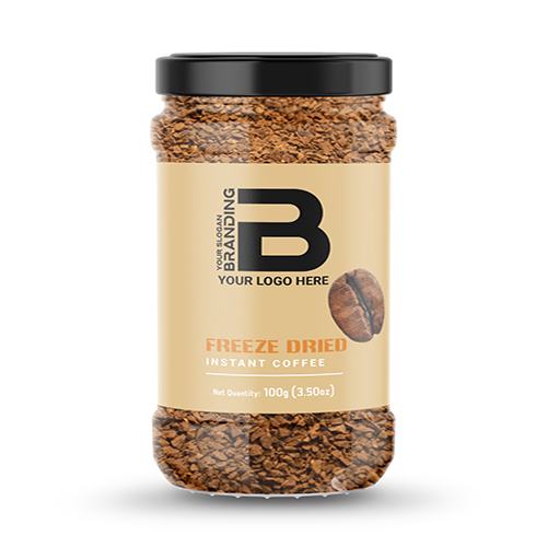 ऑर्गेनिक फ़्रीज़ ड्राइड इंस्टेंट कॉफ़ी 50 ग्राम हेज़लनट