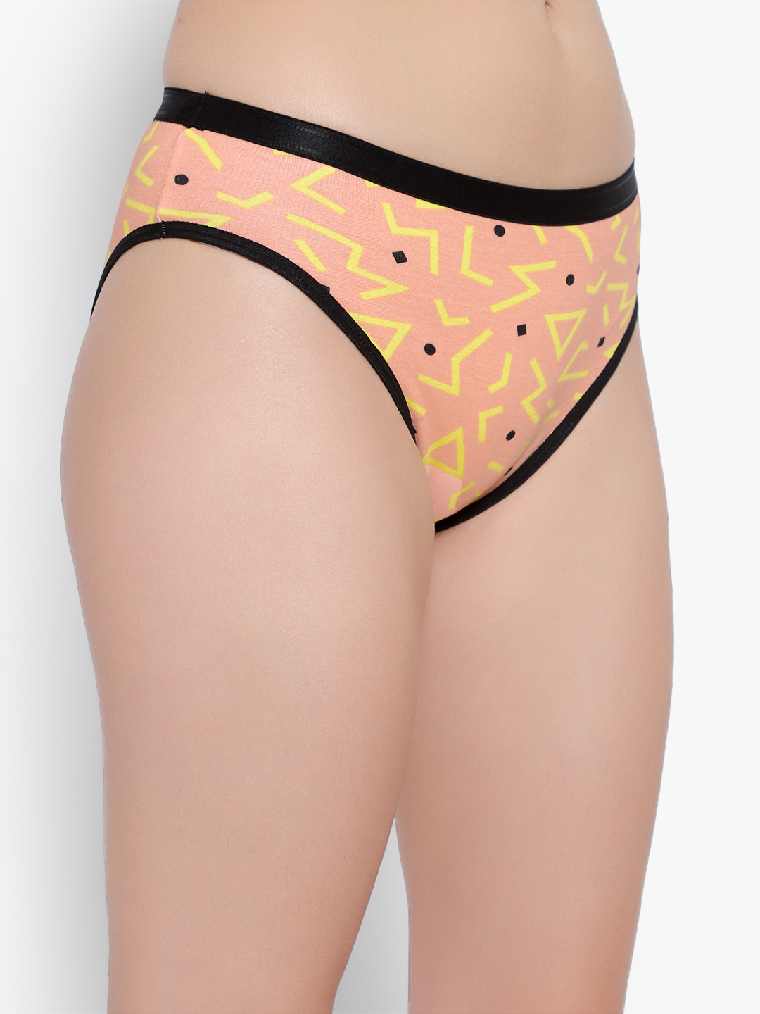 Cotton Multicoloured Geometric Printed Panty Size: Customized