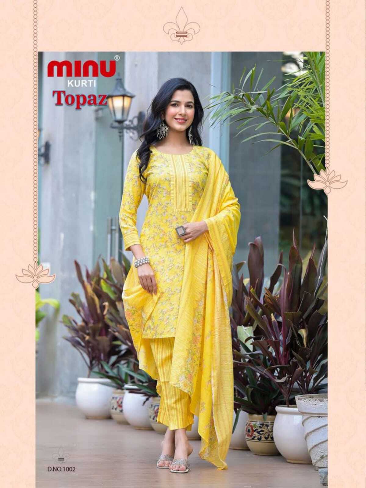 Topaz Combo Ladies Kurti