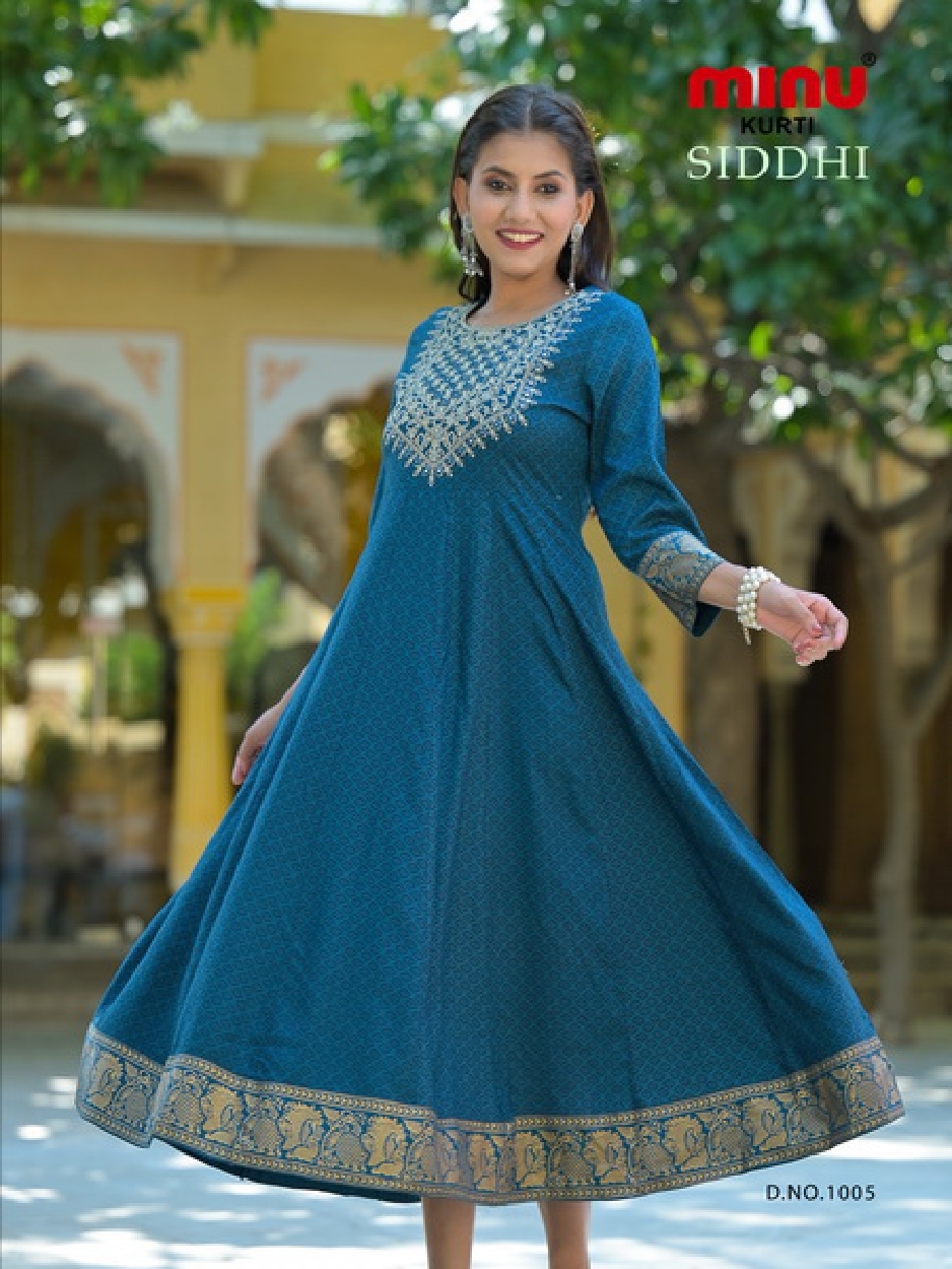 Multi Sidhhi Designer Cotton Kurti