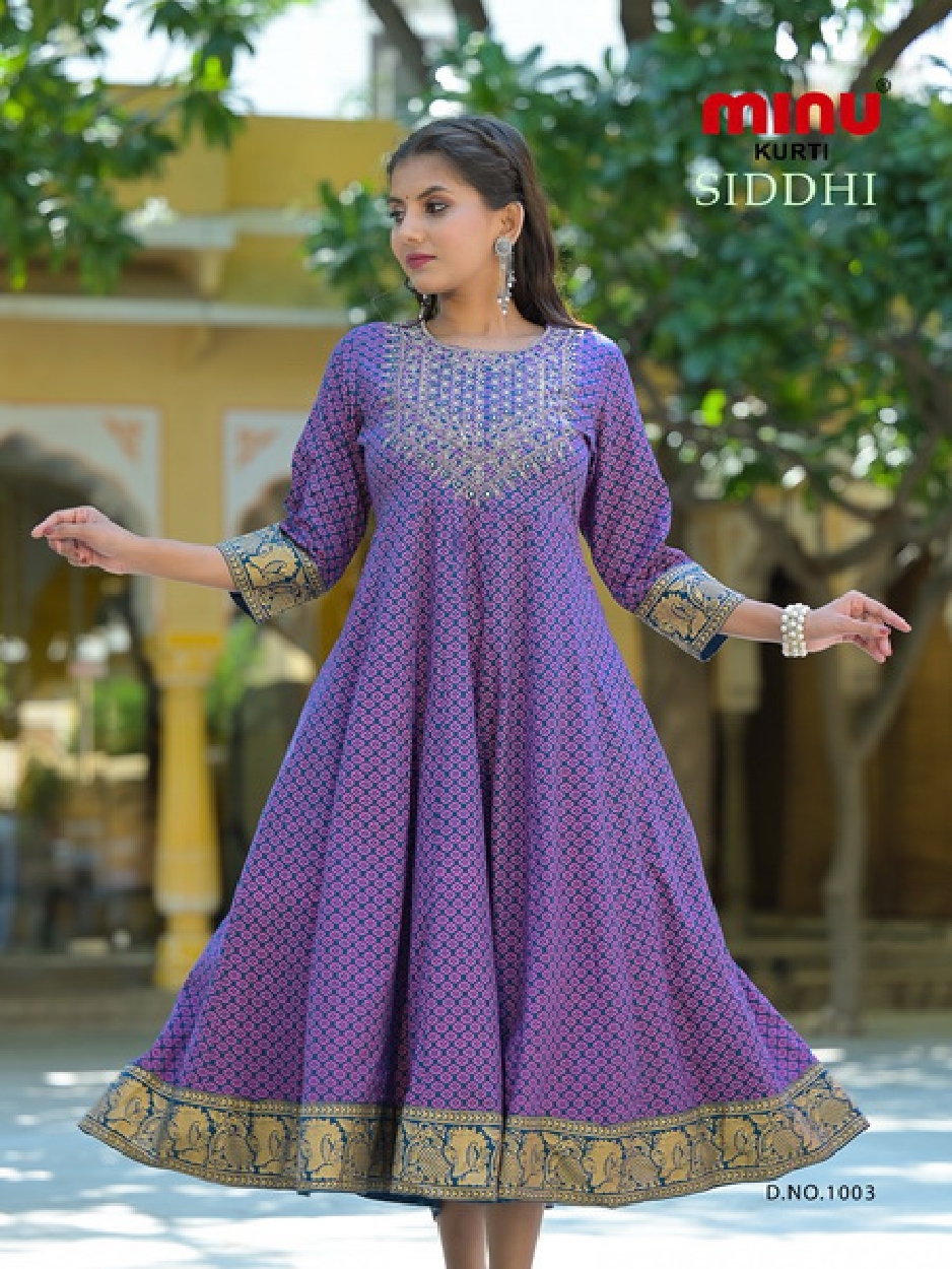 Multi Sidhhi Designer Cotton Kurti