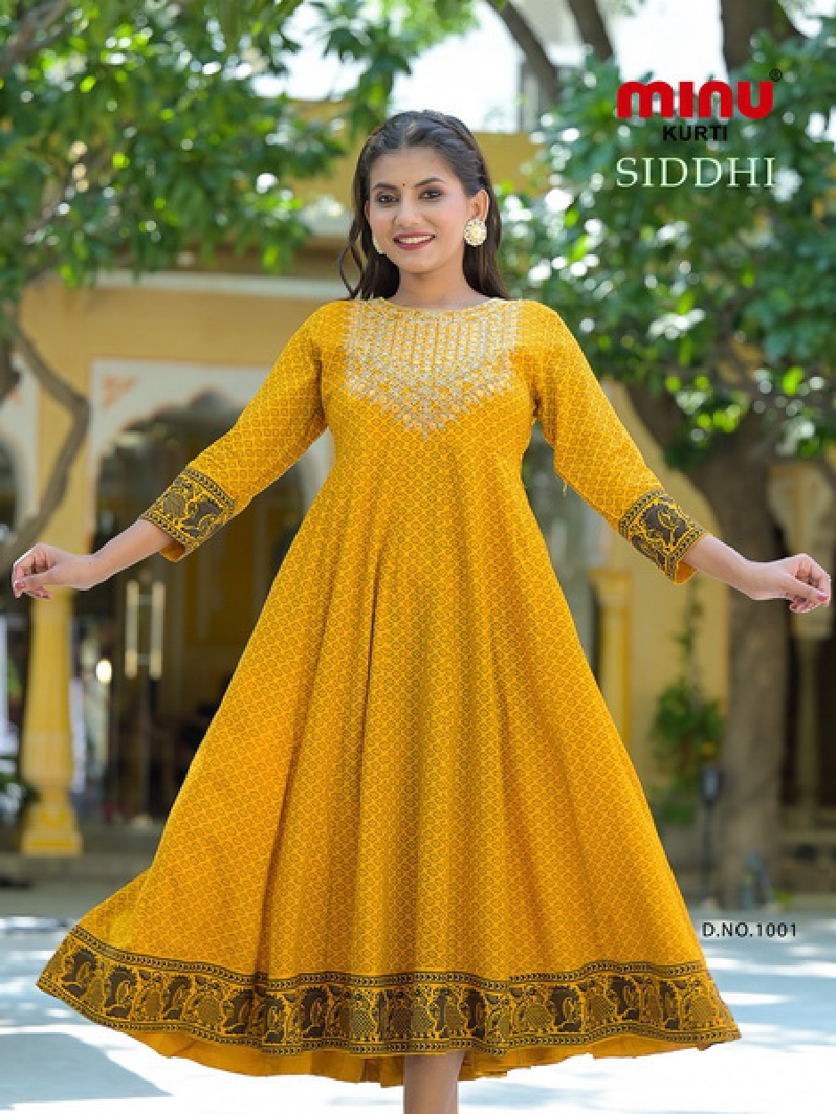 Multi Sidhhi Designer Cotton Kurti