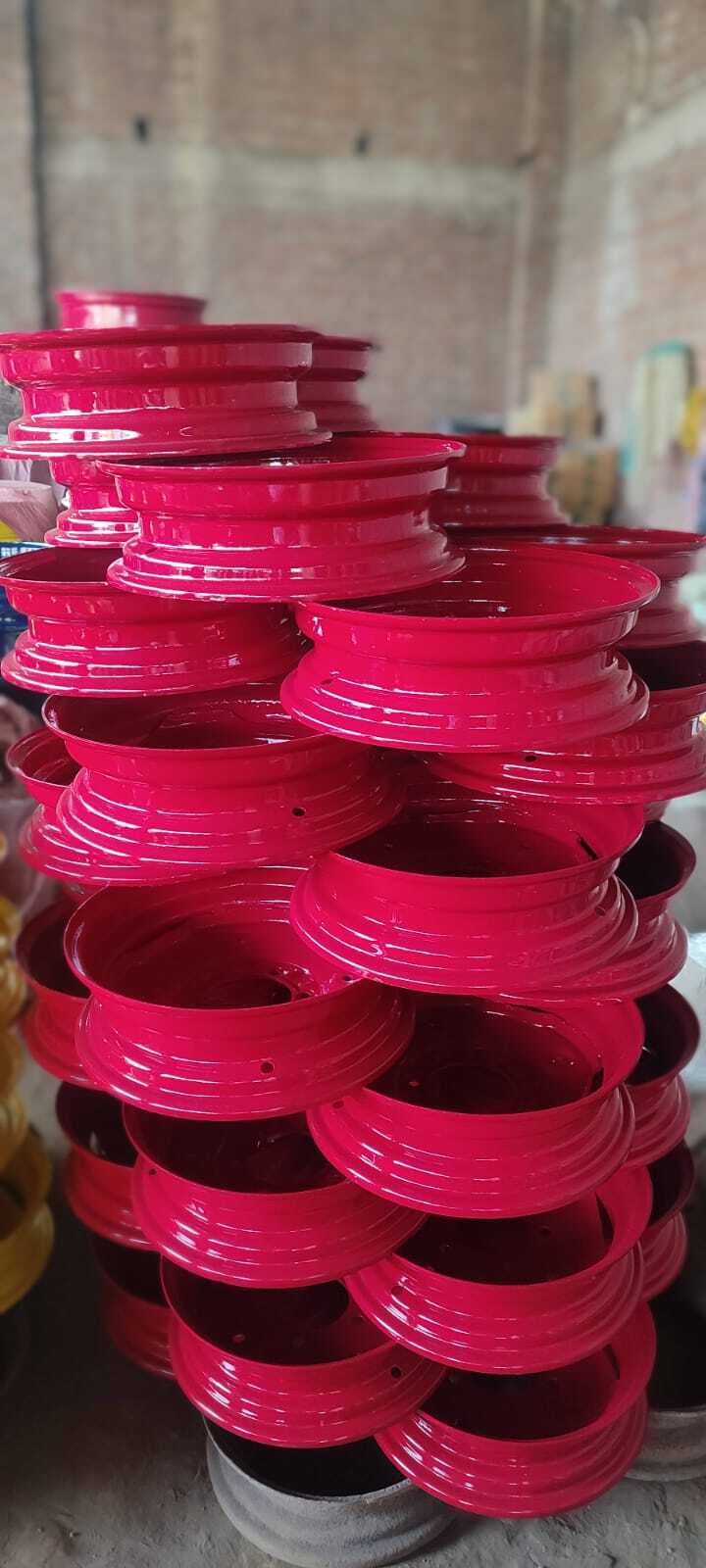 Red Eicher Tractor Front Wheel Rim