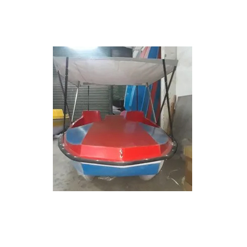 4 Seater Paddle Boat - New Fiber Glass Hull, Inboard Engine Type | Sport and Cruising Versatility