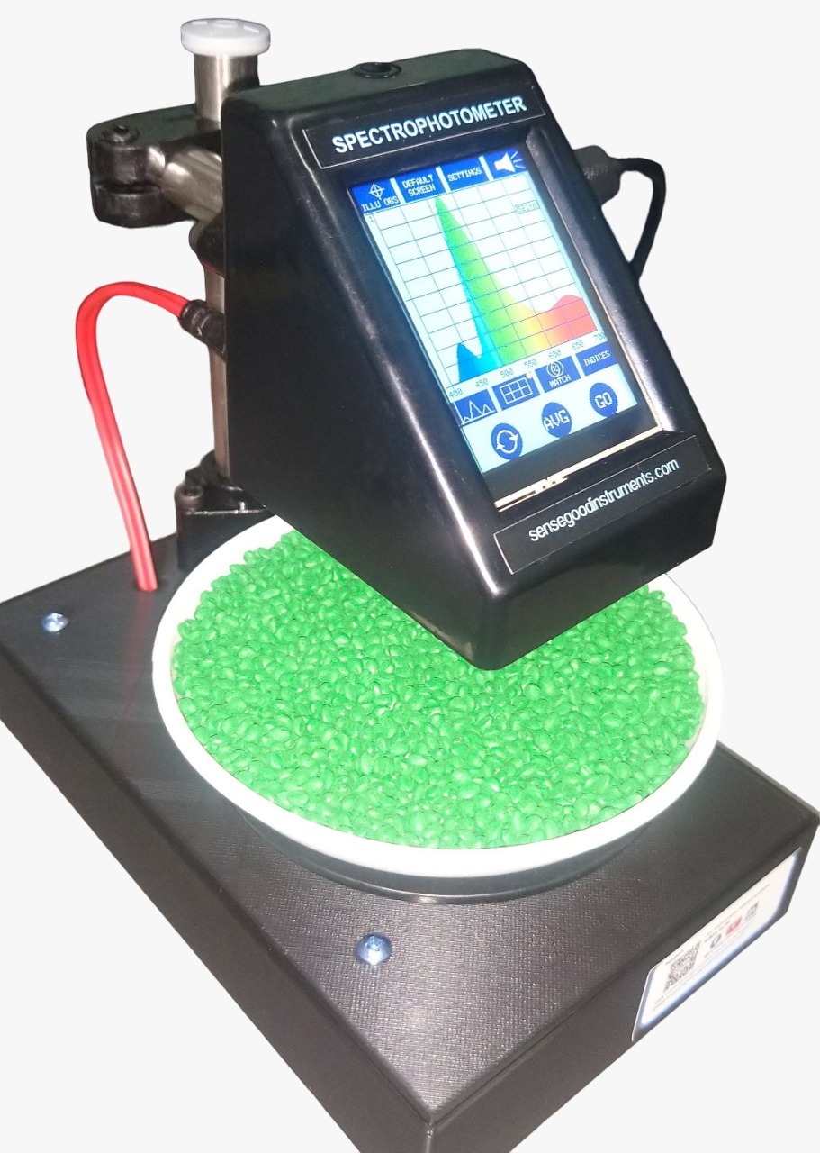 Usb Communication Hardware Enabled Color Spectrophotometer