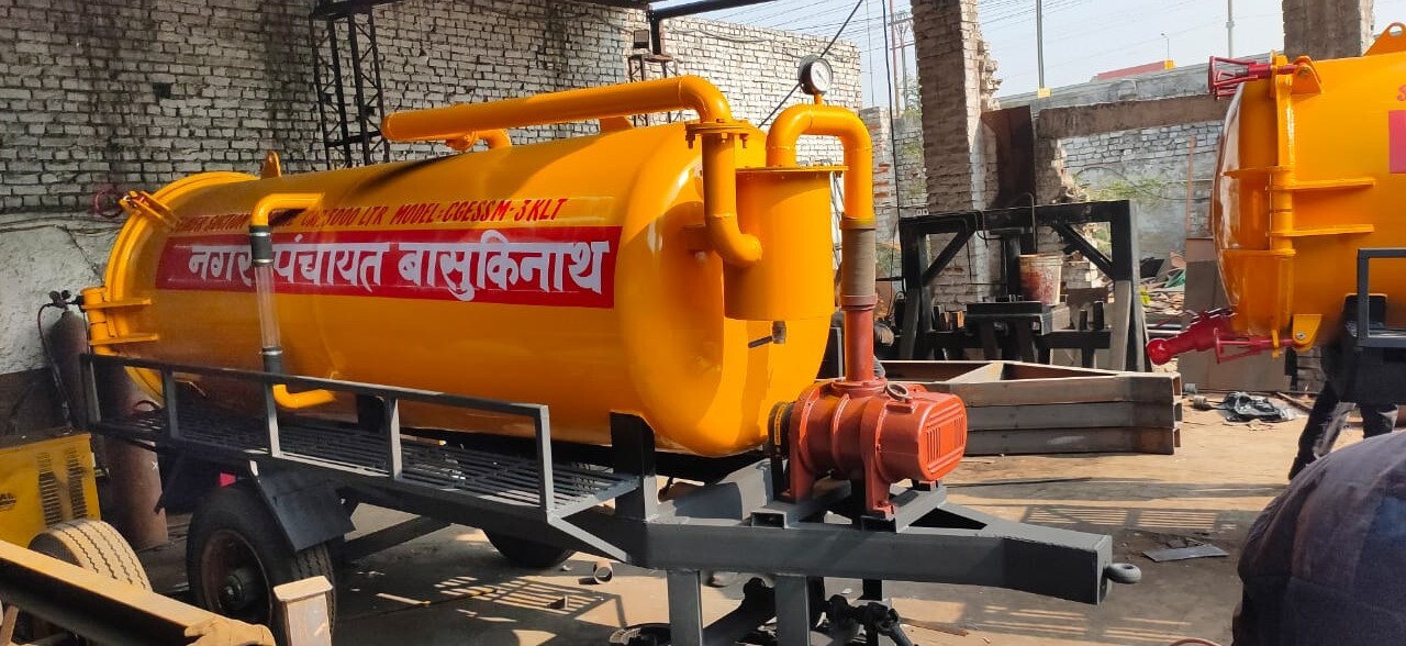 Sewer Suction Machine 5000 Ltr