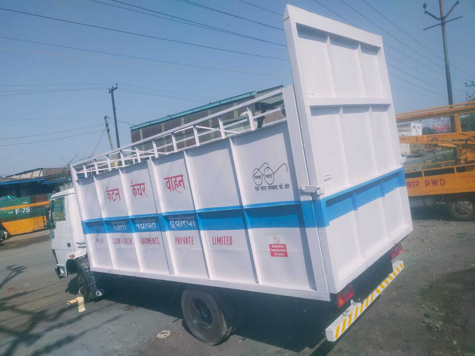Cattle Catcher Mounted On Tata 712 Lpt