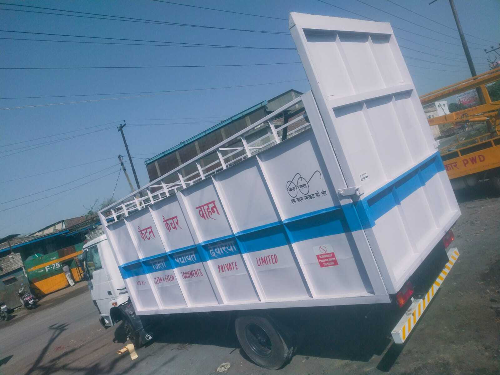 Cattle Catcher Mounted On Tata 712 Lpt