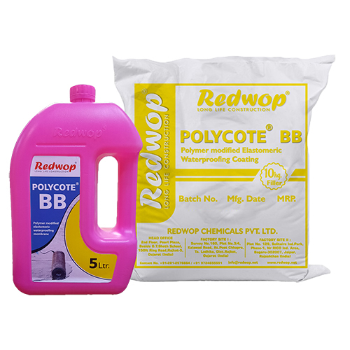 White Polycote Bb Elastromeric Membrane