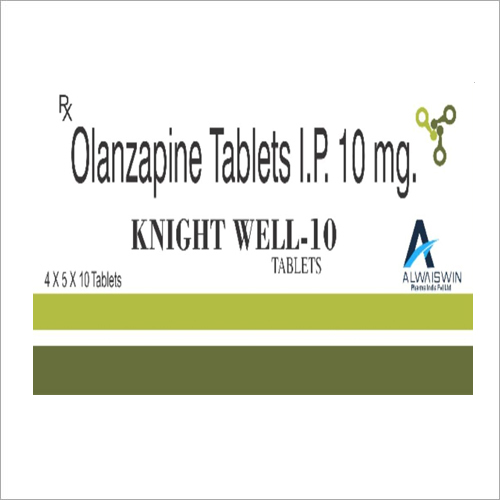 White 10 Mg Olanzapine Tablets Ip