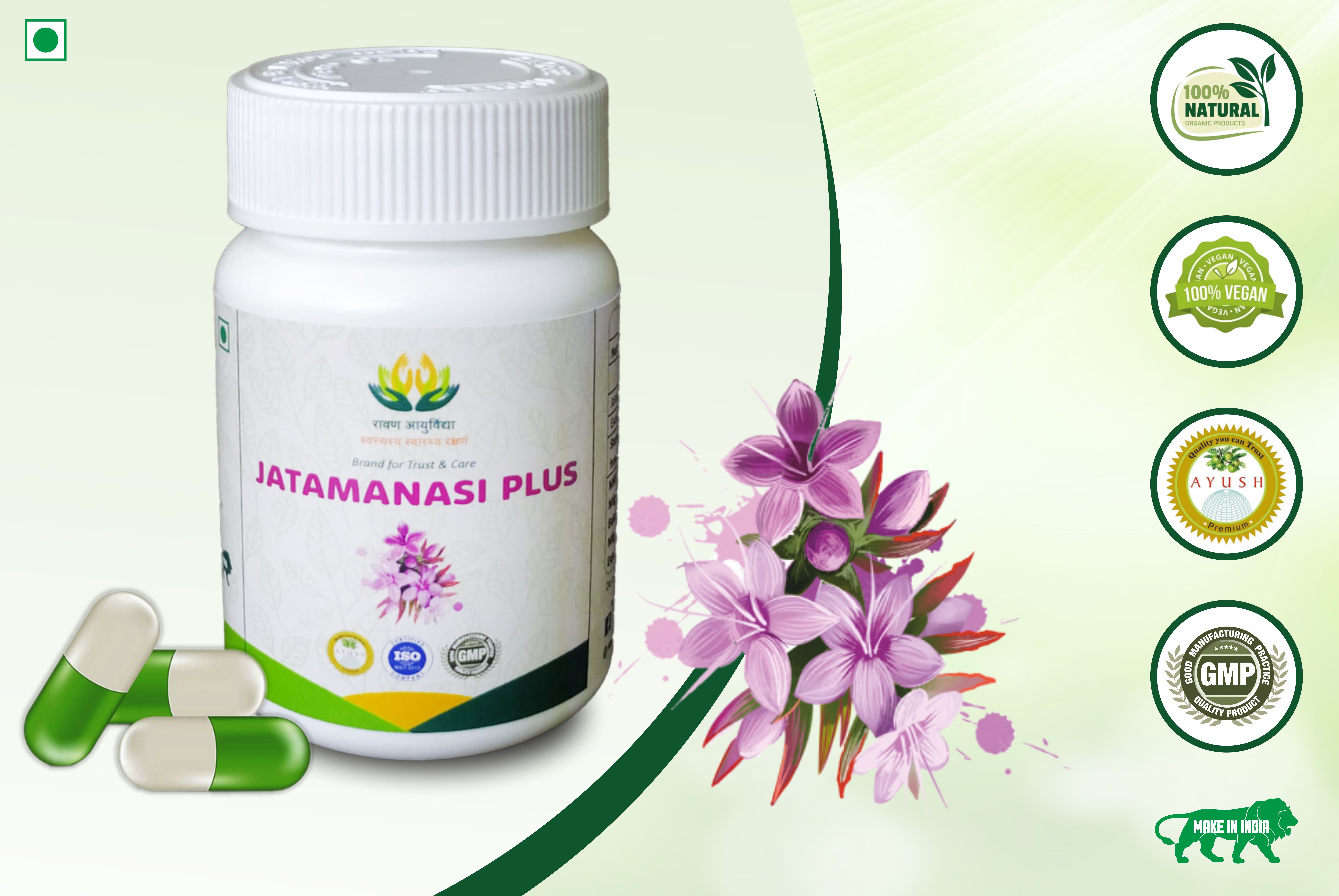 Herbal Supplements Jatamansi Plus Capsules