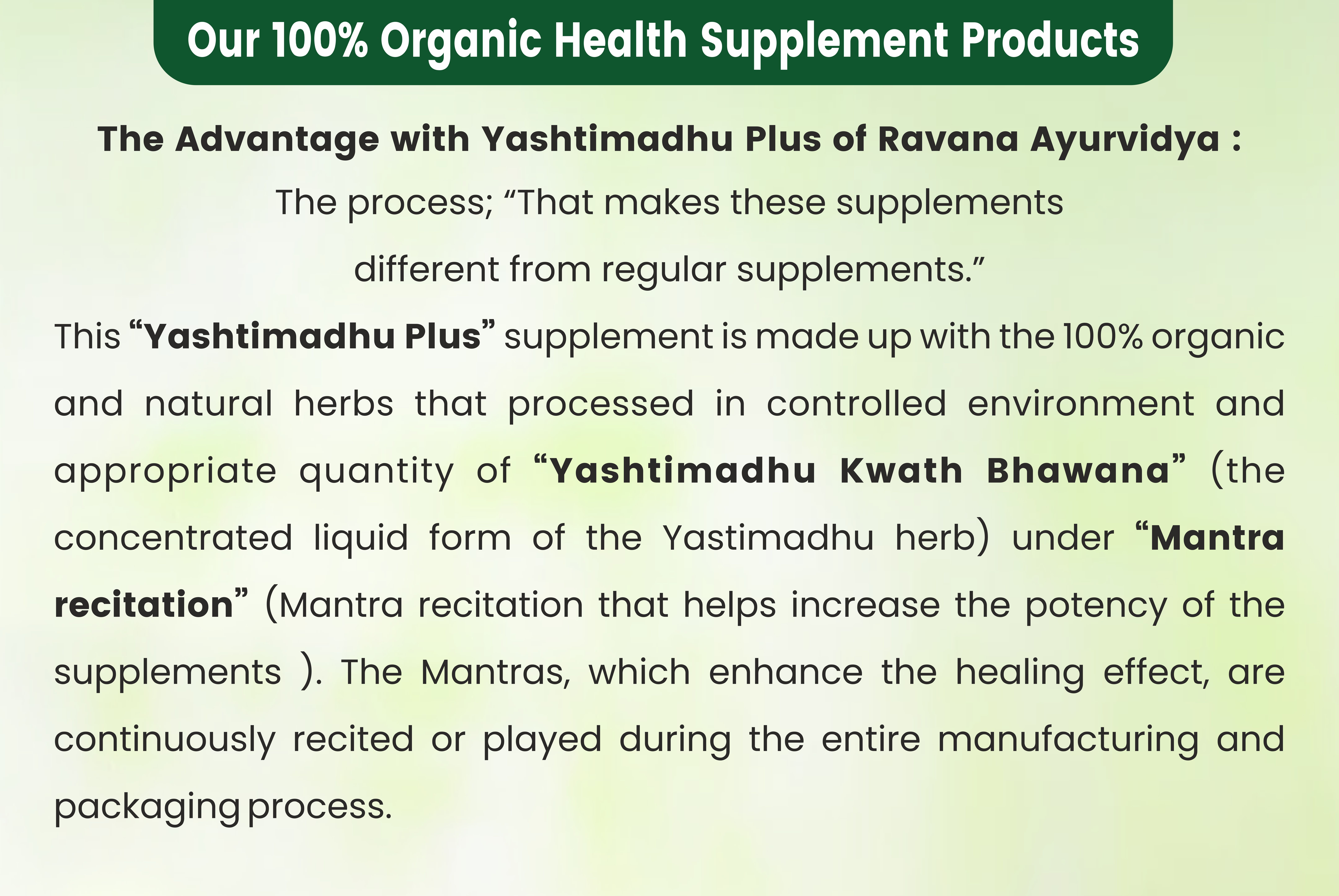 Capsules Yeshtimadhu Plus