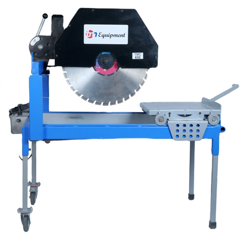 Blue Concrete Block Cutting Machine Tbc 650