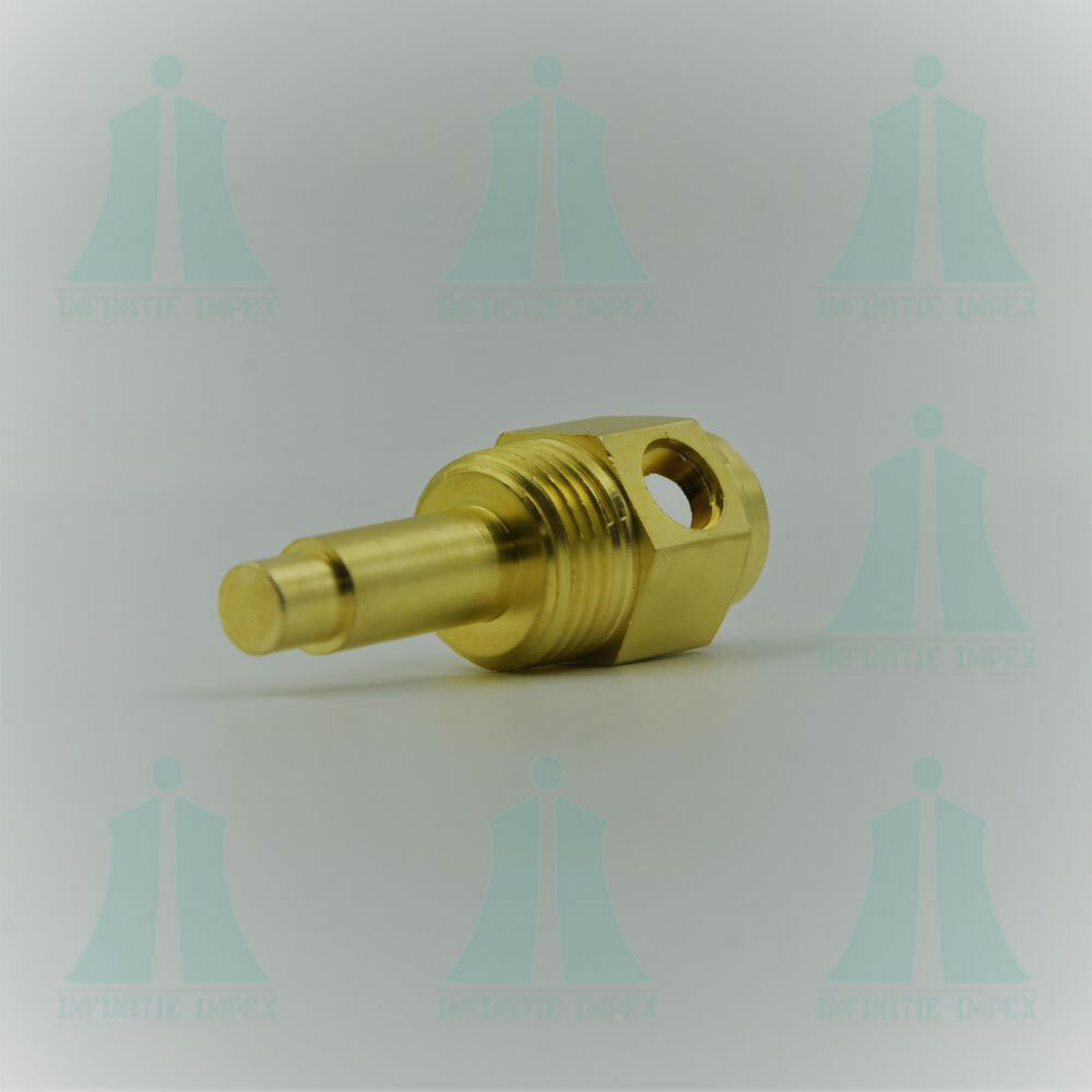 Brass Hose Connector - Golden Brass Material, Various Sizes Available | Industrial Use, Warranty Included