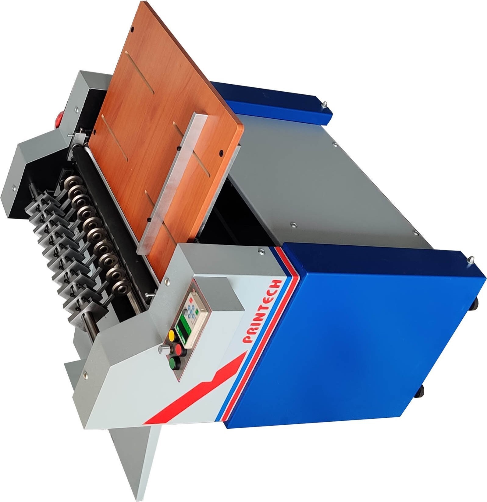 Blue And Grey Single Unit Perforation Machine