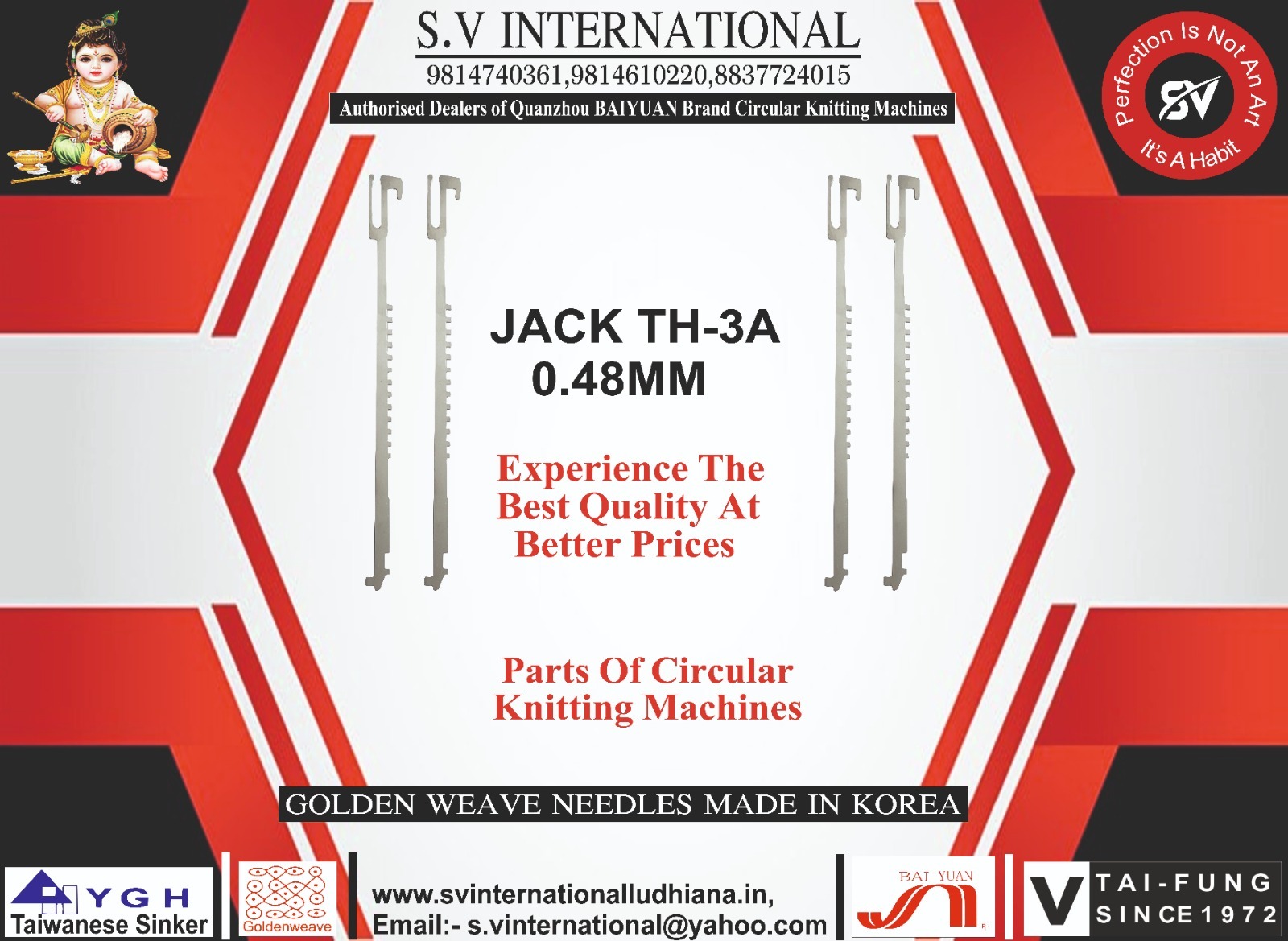 Jack Th-3a 0.48mm