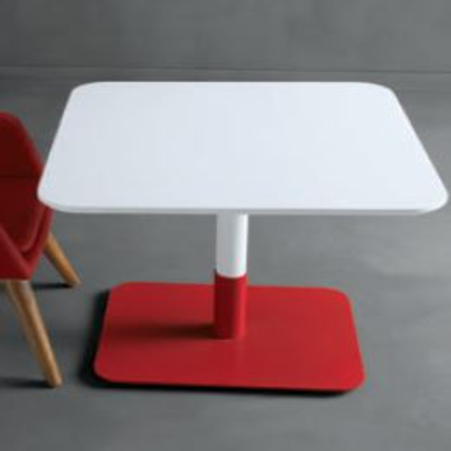 Red Square Table