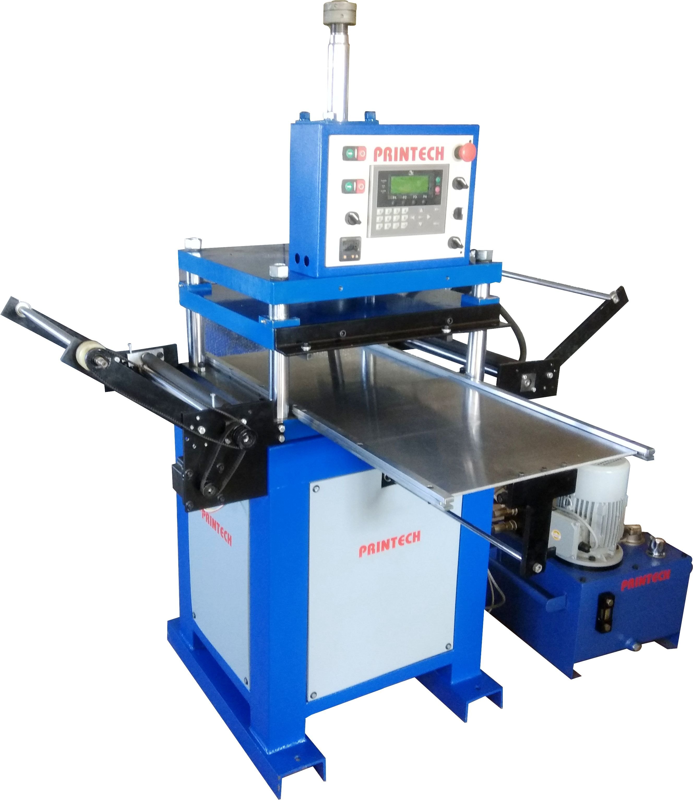 Die Punching Machine - Color: Blue And Grey
