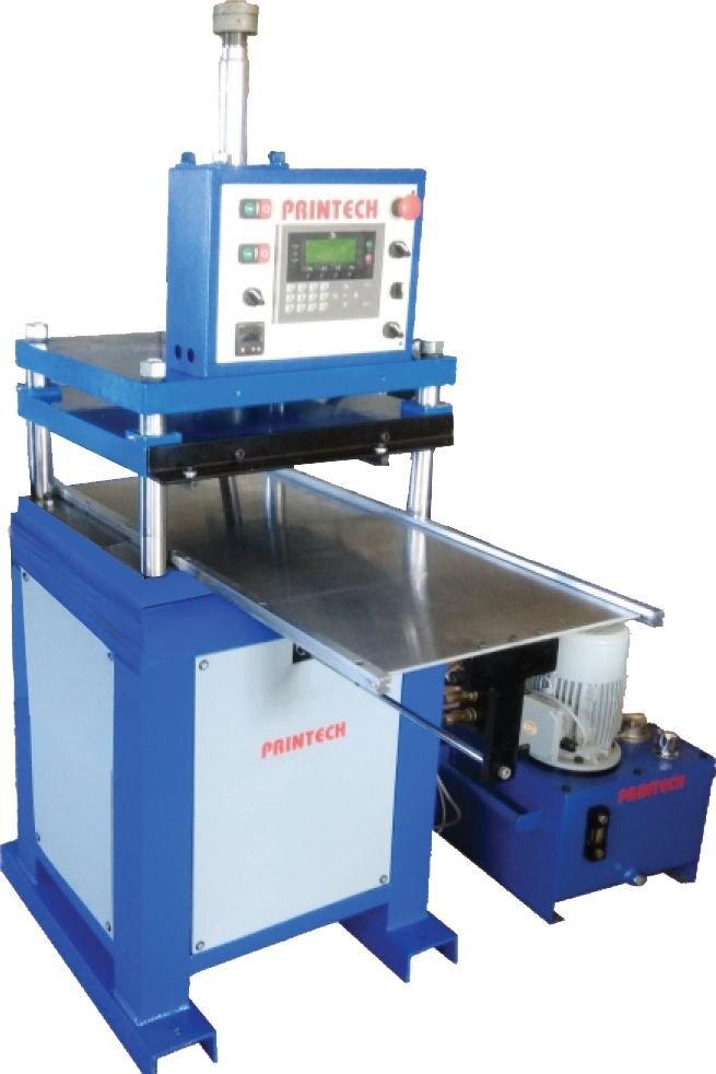Die Punching Machine - Color: Blue And Grey