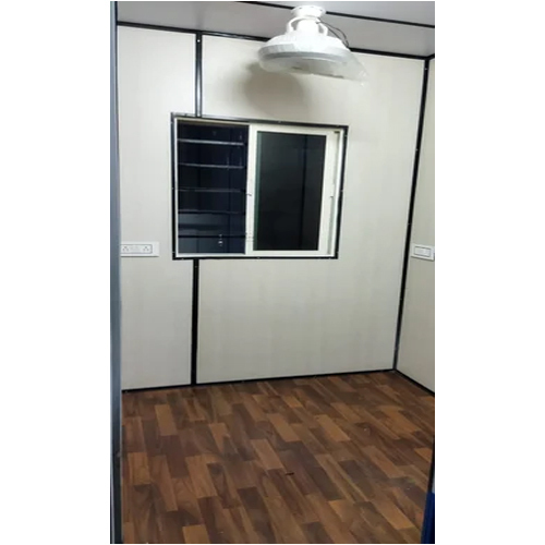 व्हाइट एमएस पोर्टेबल सिक्योरिटी केबिन