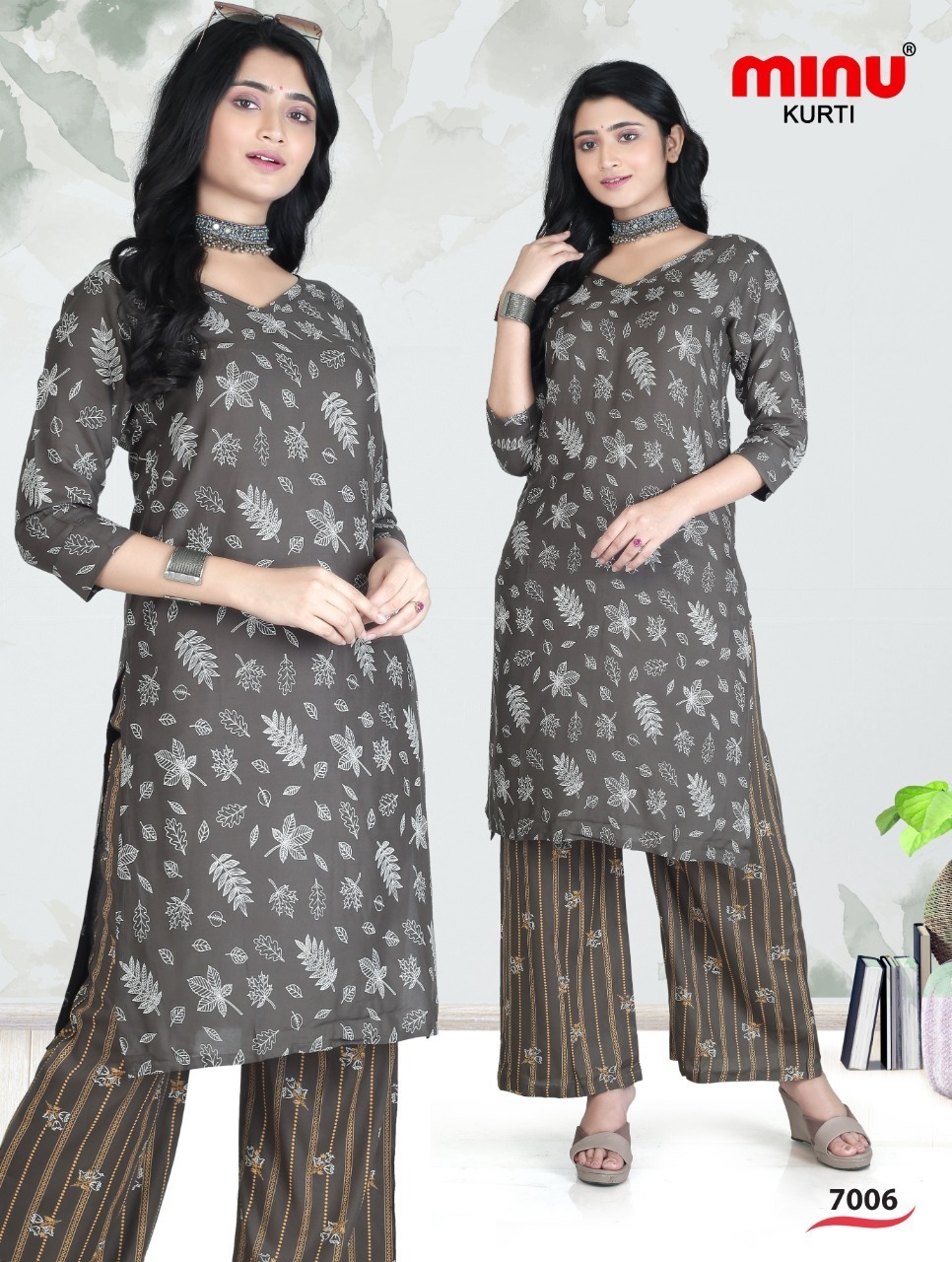 Multi Manini Delux Combo-07 Women Short Kurti