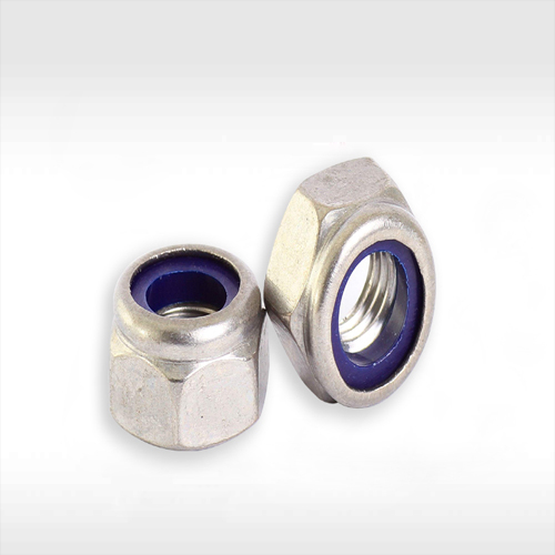 सिल्वर नाइलॉक नट्स