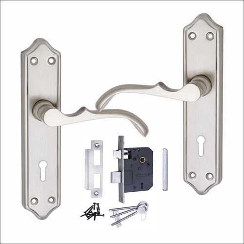 स्टेनलेस स्टील मोर्टिस हैंडल एसएस फ़िनिश 7 इंच मरकरी कुंजी अनुप्रयोग: वाणिज्यिक/घरेलू