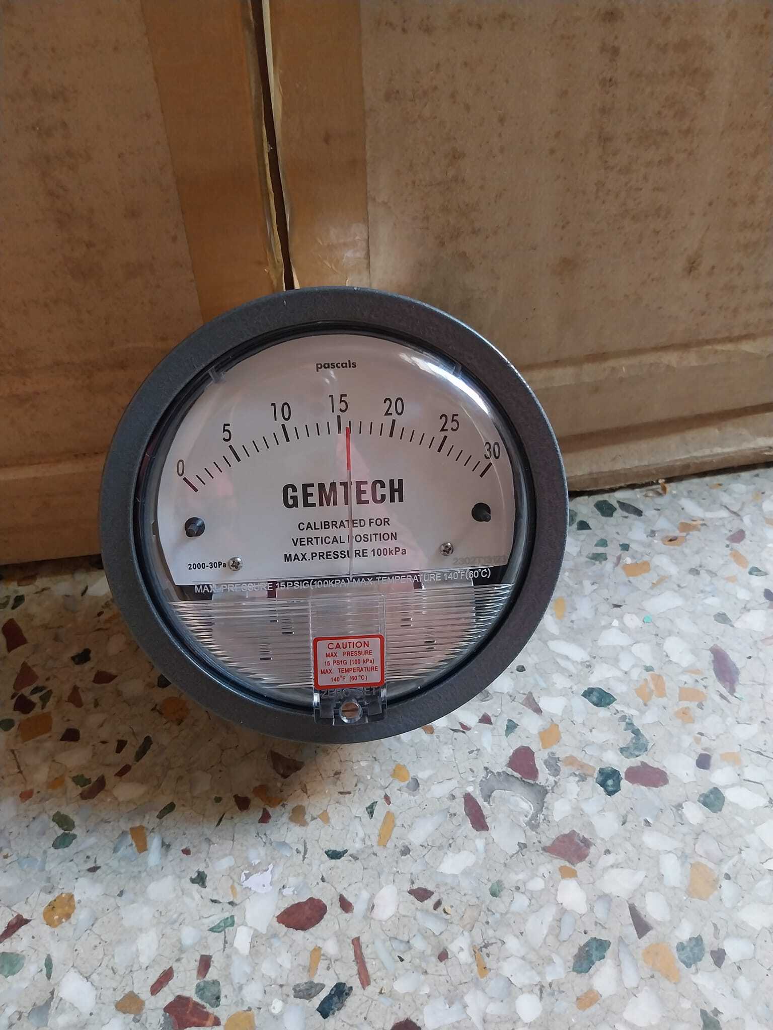 Gemtech Instruments Differential Pressure Gauge For Kodavasal Tamil Nadu Accuracy: A 2% (-Ha Model A 1) Of Fs (A 3% (-Ha A 1.5%) On -0