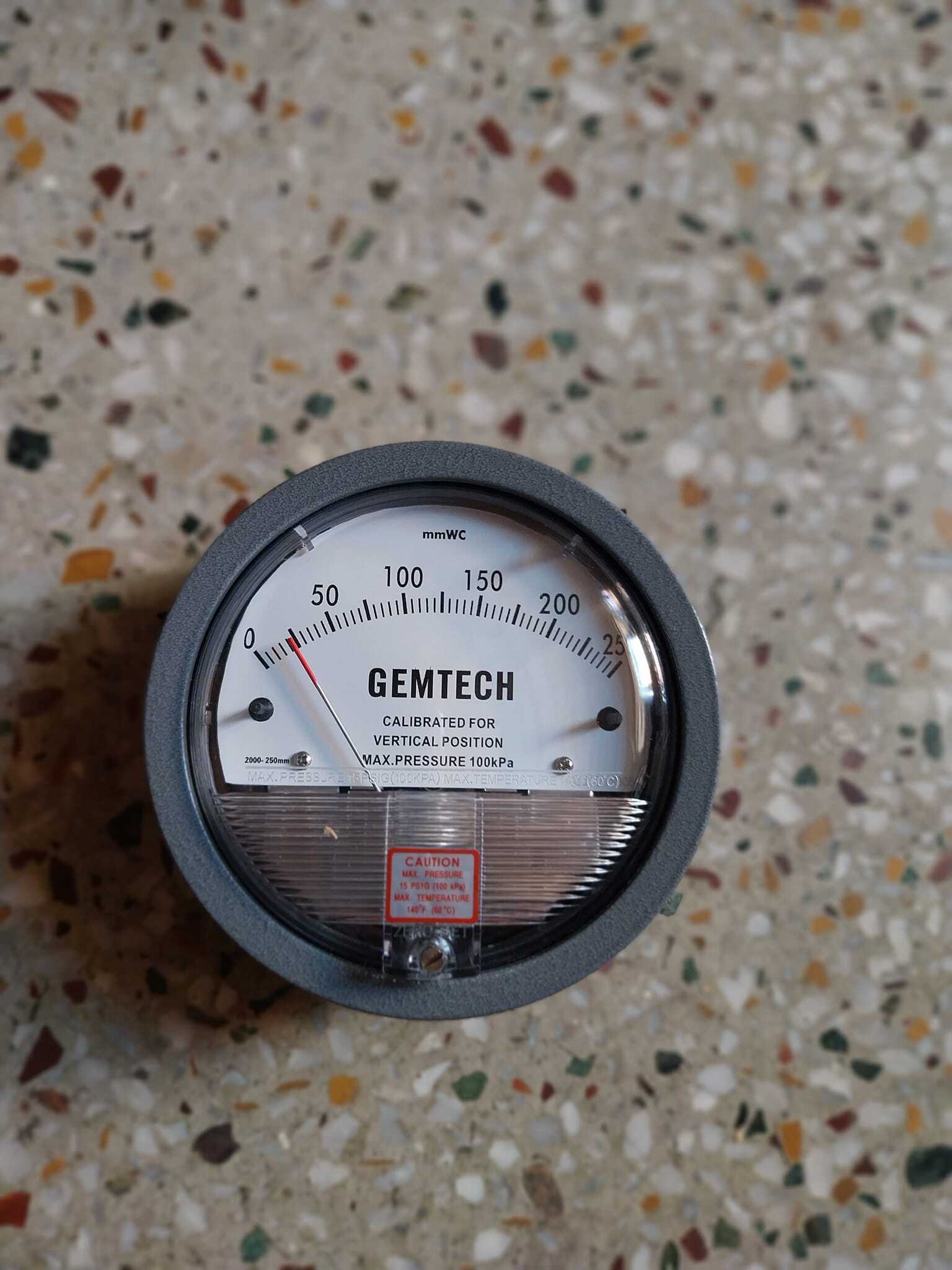 Gemtech Differential Pressure Gauge Supplier In India Accuracy: A 2% (-Ha Model A 1) Of Fs (A 3% (-Ha A 1.5%) On -0
