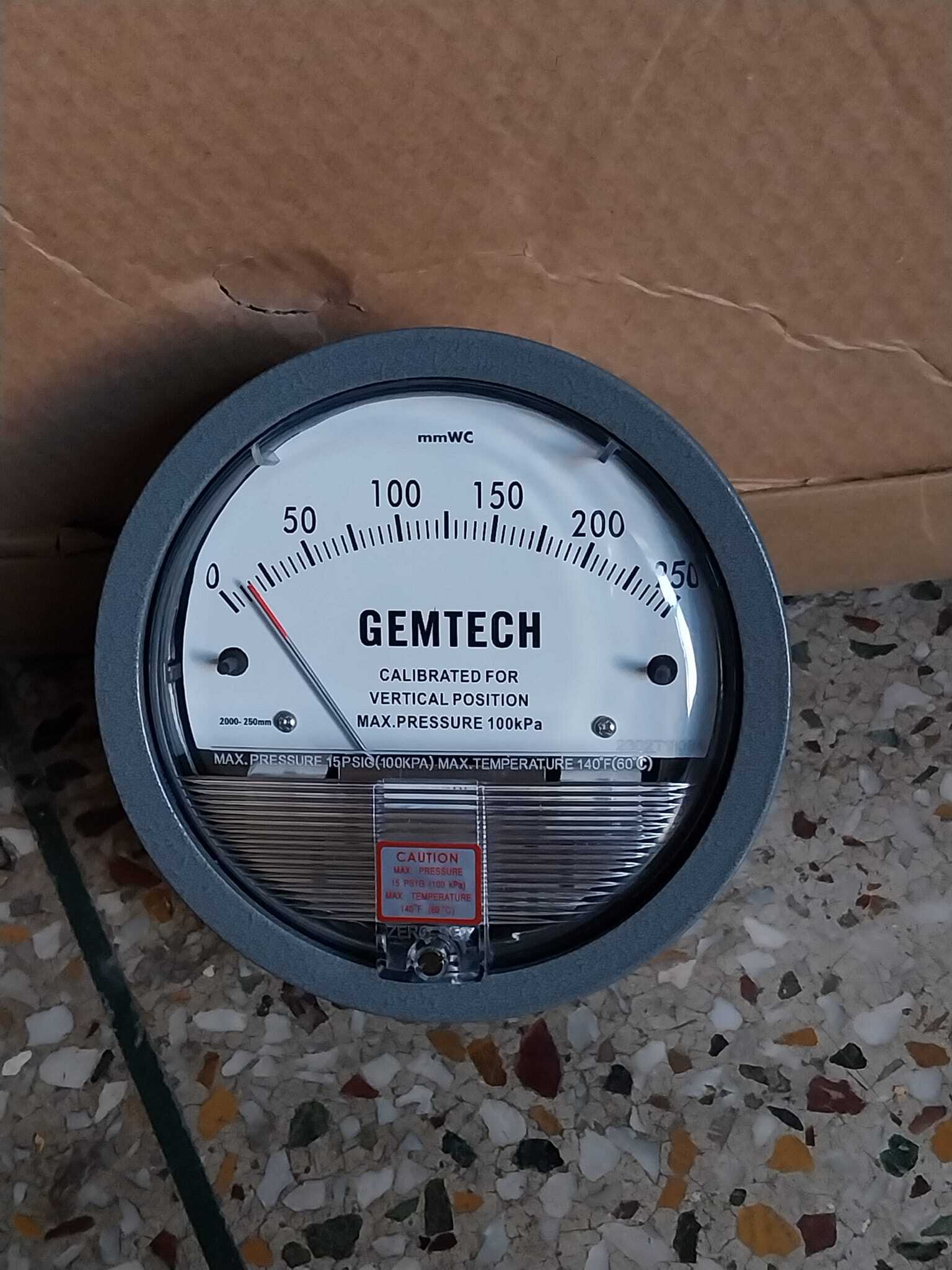 Gemtech Differential Pressure Gauge Dealers In India Accuracy: A 2% (-Ha Model A 1) Of Fs (A 3% (-Ha A 1.5%) On -0