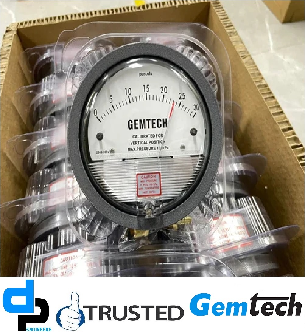 Black Series S2000 Gemtech Differential Pressure Gauges For Gandhinagar Gujarat