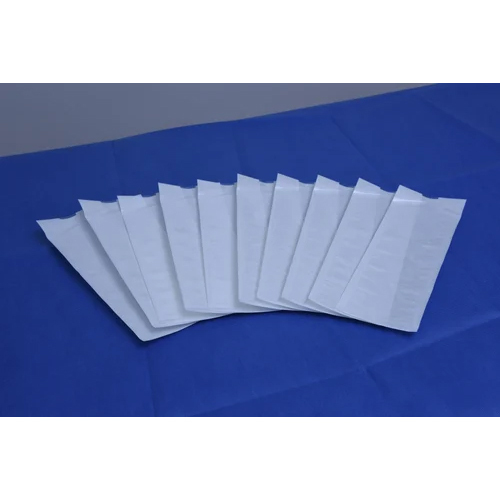 Konkore Self Seal Sterilization Pouch - Medical-grade Paper, 150 Mm X 300 Mm, Self-sealing Adhesive Strip, Color Change Indicator