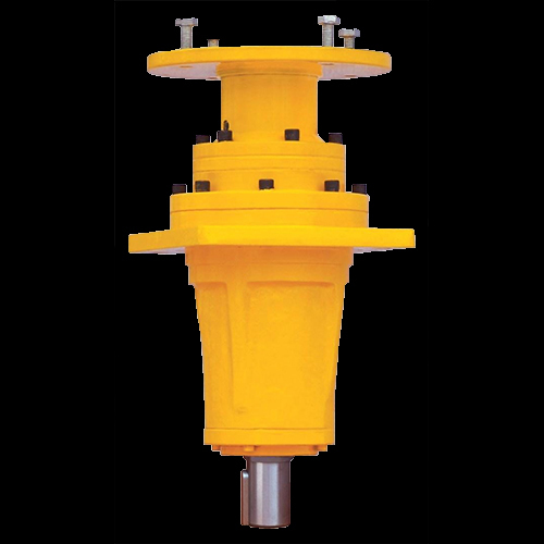 Agitator Mounting Planetary Gearbox - Stainless Steel, Precision Casting, Yellow | Industrial Use, Durable Design