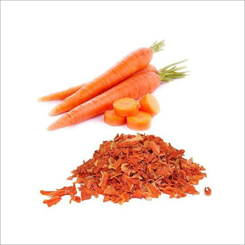 Dehydrated Carrot Flakes - All-Natural Ingredients, Sweet Taste, Round Shape | Ideal for Cooking, Promotes Vision and Immunity, Hygienically Processed