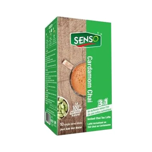 ब्राउन सेंसो इलायची चाय