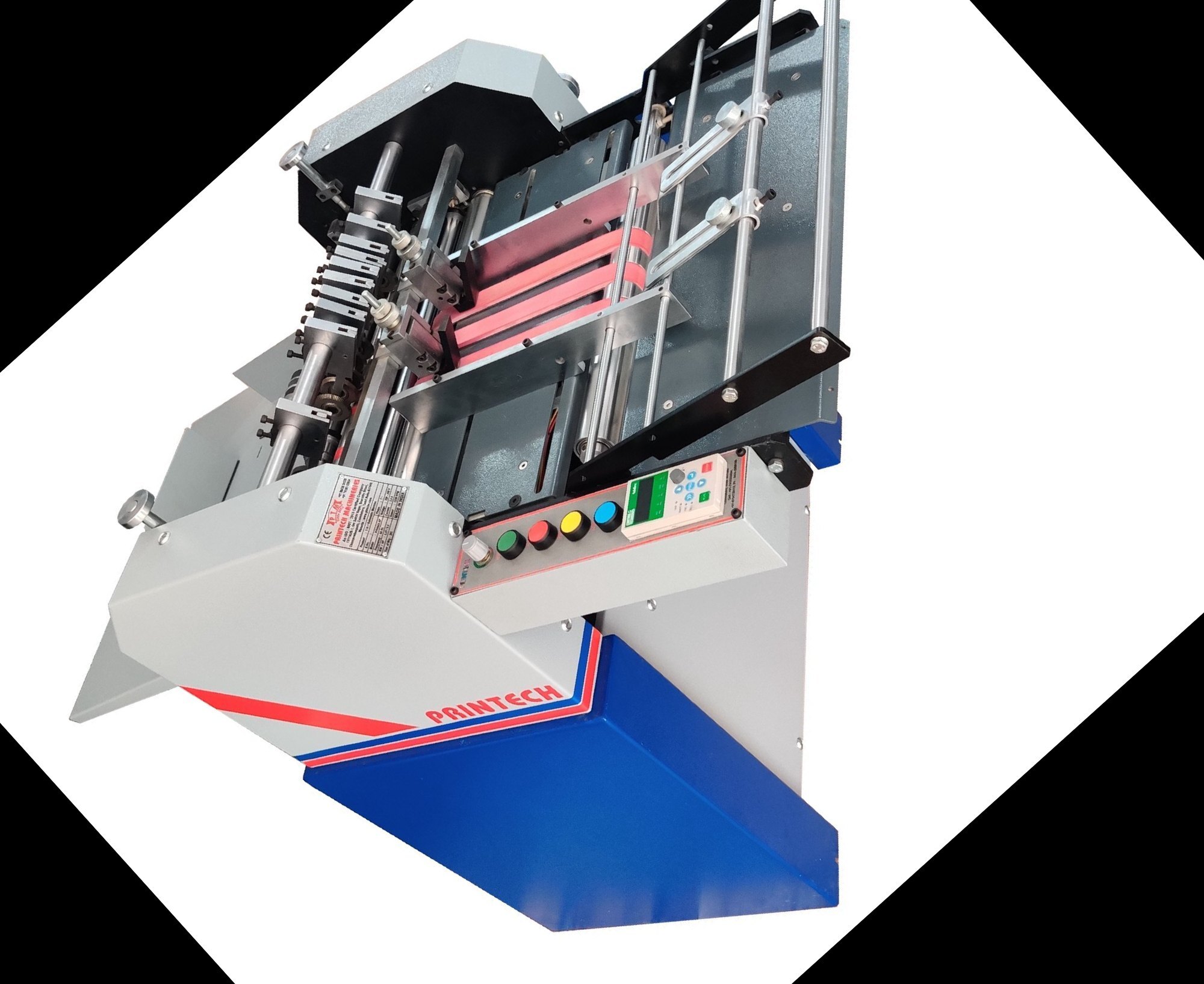 Automatic Paper Bag Creasing Machine - High Steel, 23-42 Inches, 10000-12000 Sheets Per Hour, Variable Speed Sensor With Counter, Automatic Feeding