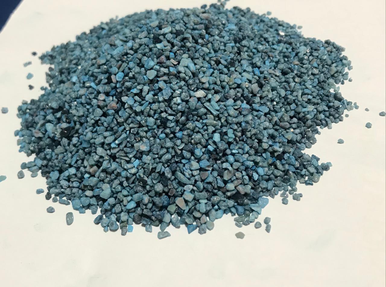 Unislag-30 - Granules, Expansion Rate 18-24 Cc | Foundry Application, Blue Color, Improves Slag Coagulation, Reduces Inclusion Rejections