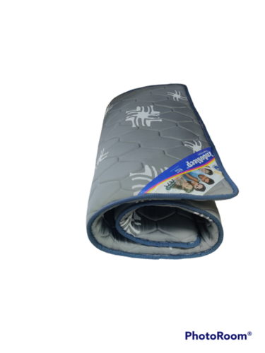 Foaldable Slim Foam Mattress - Color: Grey/White