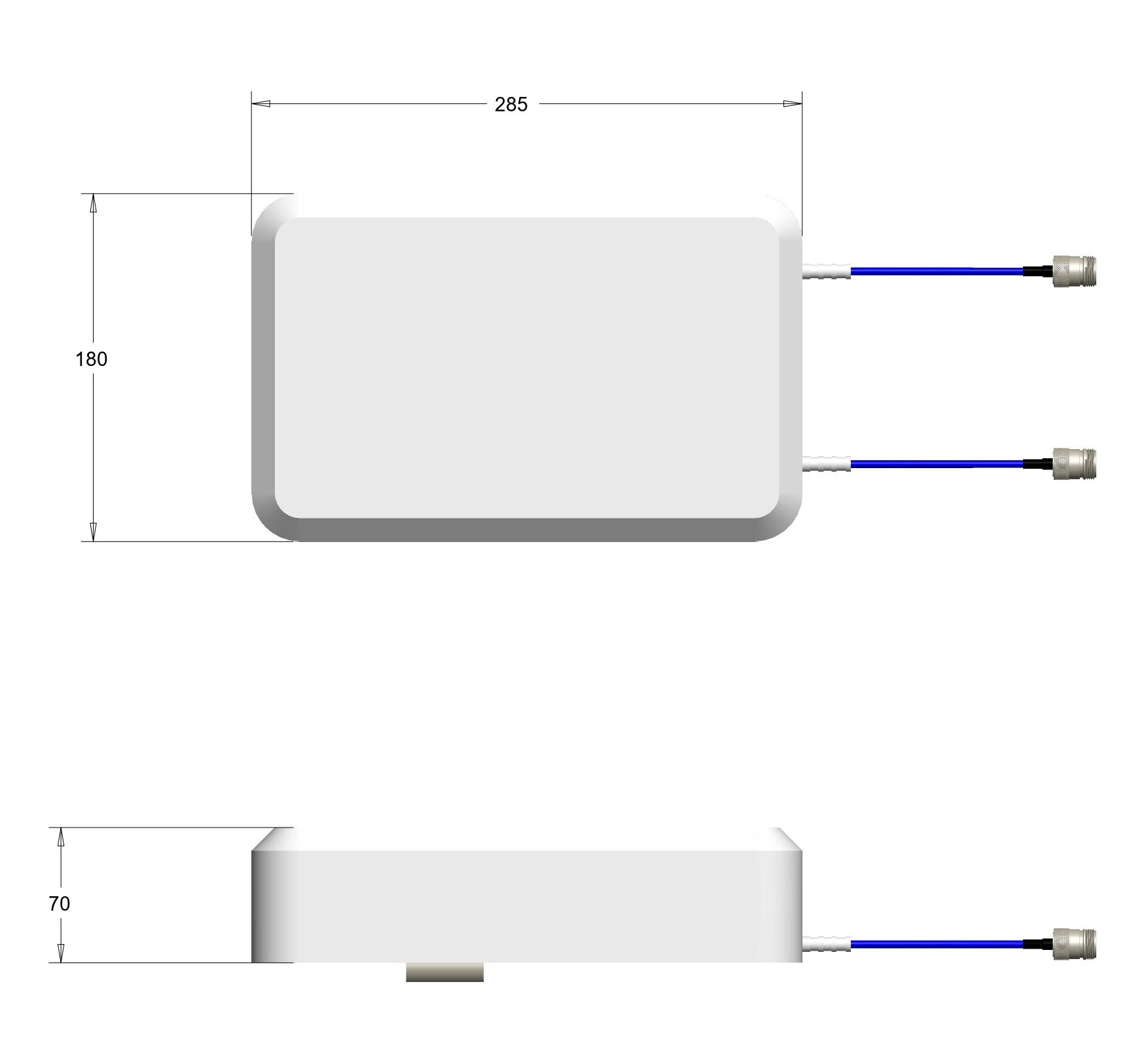 5g Indoor Mimo Patch Panel Antenna