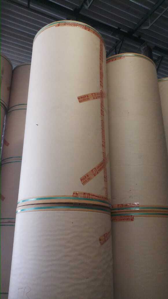 Kraft Paper - 200+ Gsm, Natural Color | Anti Curl, Recycled, Custom Sizes & Thickness, 28000 Kg Weight
