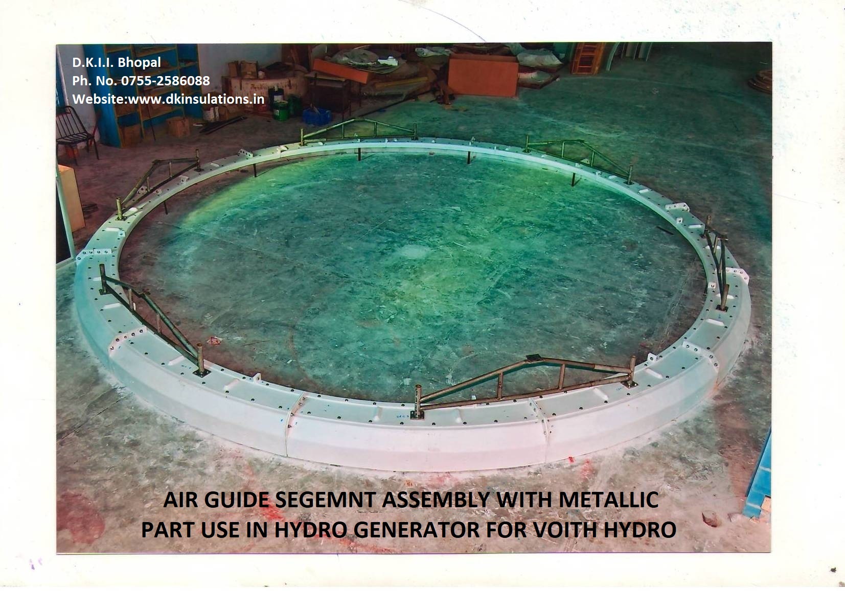 Air Guide Assembly With Metalic Work Application: Industrial