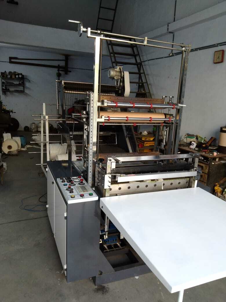 Bottom Seal Bag Making Machine - 150/min Speed, 440v Voltage, 600 Mm Max Bag Width | Mild Steel, Fully Automatic, Electric Drive