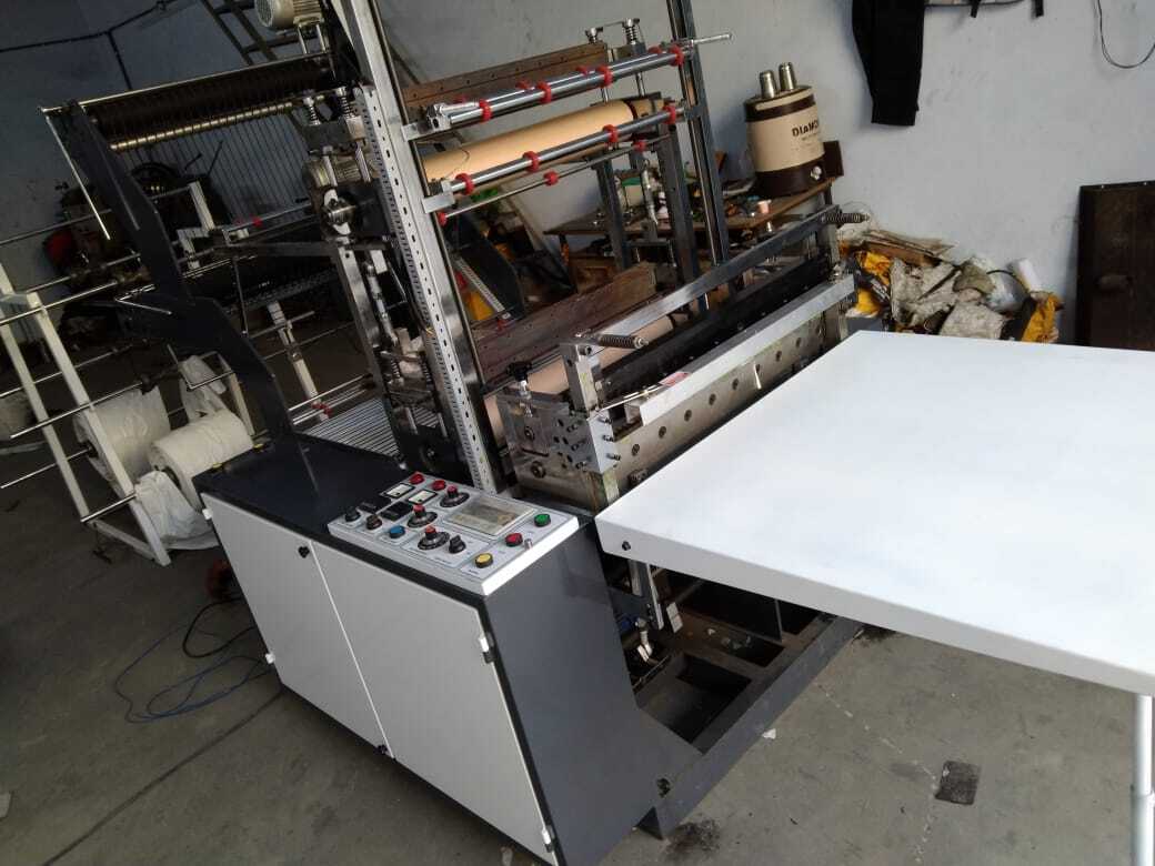 Bottom Seal Bag Making Machine - 150/min Speed, 440v Voltage, 600 Mm Max Bag Width | Mild Steel, Fully Automatic, Electric Drive