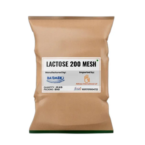 200 Mesh Lactose Monohydrate Application: Pharmaceutical Industry