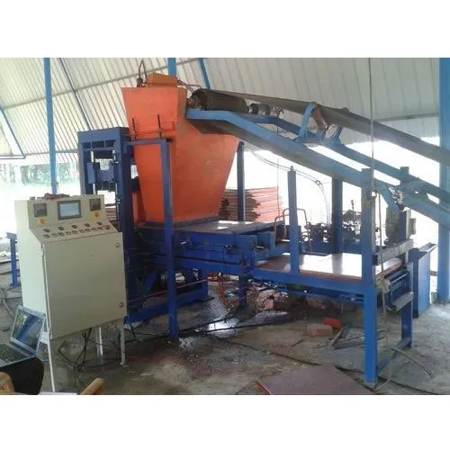 Orange-black Fly Ash Cement Brick Making Machine
